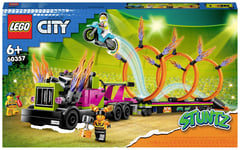 Lego City: Stunt Truck  Ring Of Fire Challenge (60357)