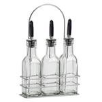 Olive Oil Pourer Bottles with Stand 170ml Pack of 3