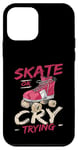 Coque pour iPhone 12 mini Design de roller pour homme et femme Roller Derby