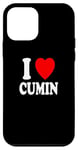 Coque pour iPhone 12 mini I Heart (Love) Cumin Culinary Chef Mexicain Indien Asiatique