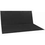 Remplacement de Balancoire étanche Couverture Chaise Banc Patio Extérieur (Noir,2 siège 113x94cm)