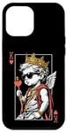 Coque pour iPhone 12 Pro Max Cupid Valentine King Of Hearts Card Poker Player