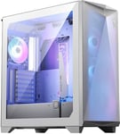 MSI Boîtier de Jeu PC de qualité supérieure - Panneau latéral en Verre trempé - 4 Ventilateurs ARGB 120 mm - Support de Refroidissement Liquide jusqu'à 360 mm - 1 radiateur - Système de Gestion des