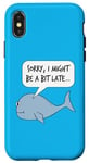 iPhone X/XS Jonah And The Whale, I Might Be A Bit Late, Church Funny Case