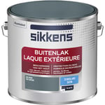 Sikkens - Peinture Laque Extérieure Bois et Fer - Finition tendue, sous-couche intégrée, facile à appliquer - Satin Vert Antique 2,5 l