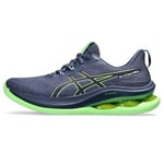 ASICS Homme Gel-Kinsei Max Sneaker, Thunder Blue Electric Lime, 39 EU