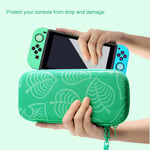 Compatible Avec Nintendo Switch/Lite Animal Crossing Host Bag Switch Host Hard Bag Storage Bag-Switch Leaf Theme Bag-Joy285