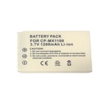 Batterie de Remplacement,Convient pour batterie de télécommande Logitech Logitech Harmony 1000 1100i F12440056