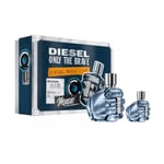 Diesel Only The Brave Gift Set 125ml & 35ml Eau de Toilette Aftershave Spray