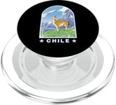 Chile country in South America Andes mountain landscape llam PopSockets PopGrip for MagSafe