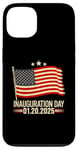 Coque pour iPhone 13 20 janvier 2025 Jour d'inauguration du drapeau américain du président Trump