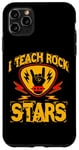 Coque pour iPhone 11 Pro Max J'enseigne le rock aux stars du rock, professeur de musique, Rock On Graphic