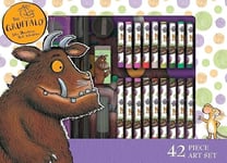 Room On The Broom The Gruffalo Percy The Park Keeper 42 Piece Art Set paints