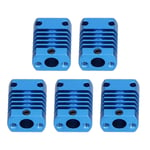 5Pcs 3D Printer Heat Sink Radiator Dissipation Block Extruder MK10 Tools