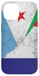 Coque pour iPhone 14 Drapeaux France & Djibouti - Djiboutien français