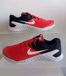 NIKE METCON 4 SIZE UK 5.5 EUR 38.5 (AH7453 600) BLACK / RED / WHITE