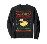 A Lovely Cheese Pizza Shirt Alone Funny Kevin X-Mas Home Sweatshirt