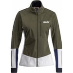 Swix Nordic XC Skijakke Dame Olive/Bright White, XS