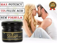 100% Organic Himalayan Shilajit, Pure Soft Resin, Extremely Potent, Fulvic Acid