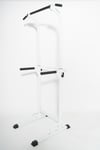 Pull Up Fitness - Barre De Traction Ajustable Musculation Multifonction Blanc