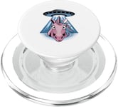 Licorne Ufo Enlèvement Conspiracy Theory Alien PopSockets PopGrip pour MagSafe