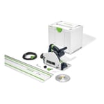 Scie plongeante 1200W TS 55 FEBQ-Plus-FS + rail de guidage en coffret Systainer SYS3 - FESTOOL - 577010