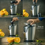 Citrus Juicer Orange Squeezer 100W Electric Machine Lemon Juice Press NEW