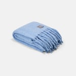 Stackelbergs - Luxury Kid Mohair Pläd Light Blue från Sleepo