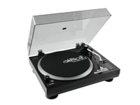 OMNITRONIC BD-1390 USB Turntable bk, Omnitronic BD-1390 USB Skivspelare svart