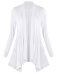 Sykooria Gilet Femme Long Cardigan pour Femme Élégant Manche Longue Léger Tricot Chic Veste Femme pour Le Printemps l'été et l'automne