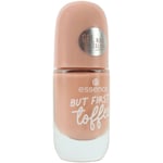 ESSENCE GEL NAIL POLISH Beige Shade 32 But First Toffee Vegan Friendly 8ml UK