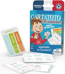 Cartatoto Conjugaison - Jeu de Cartes éducatif Dès 5 ans - Apprendre à conjuguer Les verbes