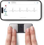 KardiaMobile 1-Lead Personal ECG Heart Rate Monitor - Record ECGs at Home, Detec