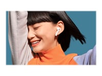 Xiaomi Redmi Buds 3 - True Wireless-Hörlurar Med Mikrofon - Öronknopp - Bluetooth - Aktiv Brusradering - Vit