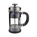 Judge Coffee, 3 Cup Glass Cafetiere, 350ml, Anthracite