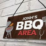 BBQ Signs Garden Shed Summerhouse Outdoor Plaque BBQ Area Novelty Men Gift