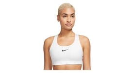 Brassiere nike swoosh medium support blanc