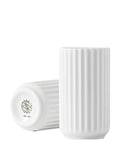 Lyngby Porcelæn Vase H8.5 cm Lyngby Timeless Classic Design, White