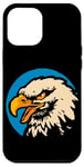 iPhone 12 Pro Max Retro Bald Eagle Bird American Animals Case