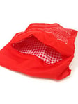 Lot de 3 sacs de cuisson pour pommes de terre au micro-ondes Rouge Réutilisable Pour régime alimentaire Sac cuisine