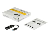 Startech.Com Usb 3.0 Till Hdmi-Adapter - 1080P (1920X1200) - Tunn/Kompakt Usb Type-A Till Hdmi-Skärmadapterkonverterare - Externt Video- Och Grafikkort - Svart - Endast Windows - Adapterkabel - Taa-Kompatibel - Usb Typ A Hane Till Hdmi Hona - 19 Cm