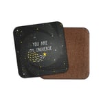 Cute My Universe Coaster - Stars Space Girlfriend Boyfriend Wife Fun Gift #15429