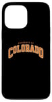 Coque pour iPhone 13 Pro Max Orange Propriété du Colorado