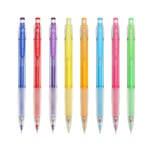 Pilot Color ENO 0.7 mm Erasable Mechanical Pencils (Pack of 8),Assorted, HCR-12R