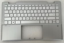 HP Pavilion x360 14-DY M49434-031 M45225-031 UK English Keyboard Palmrest NEW