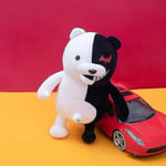 30/40/50cm Uusi Dangan Ronpa Dolls Super Danganronpa Black White Bear pehmolelu Pehmeä täytetyt eläinnuket joululahja lapsille