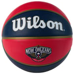 ballons de basket Unisexe, Wilson NBA Team New Orleans Pelicans Ball, Rouge