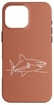 Coque pour iPhone 16 Pro Max Global Oceans Protection écosystème marin Grand requin blanc