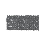 Spirella Tapis Fond de Baignoire PVC Riverstone 75x36cm Gris Foncé