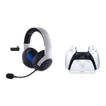 Razer Legendary Duo Bundle for Playstation, White, Kaira Wireless Headset, Quick